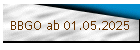 BBGO ab 01.05.2025